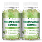 Totaria (2 Packs) Sugar Free Soursop Oil Graviola Sea Moss Gummies - Support Digestive Sleep Skin Health, Immunity & Antioxidant - Guanabana Fruit with Sea Moss, 150mg Black Seed Oil Non-GMO Vegan