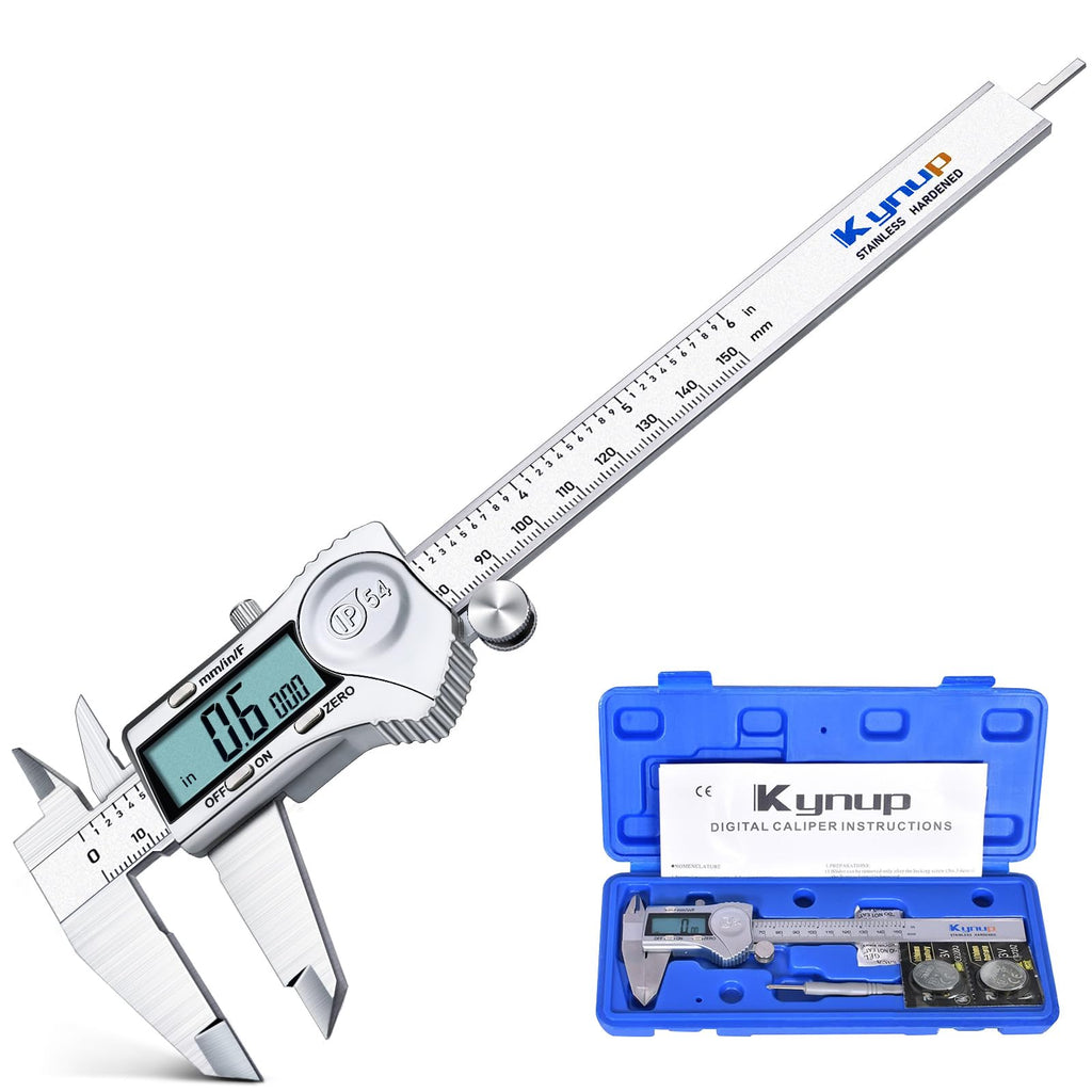 Kynup Digital Caliper, Caliper Measuring Tool, Stainless Steel Micrometer
