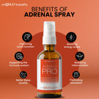 proBLEN AdrenoPRO Support Natural Adrenal 1 Fl oz (30 ml) - Fast Absorption Liquid Spray - Easy to Use Spray Supplement - Stress Relief & Energy Boost