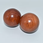 BCQLI 2 Inches Baoding Balls Chinese Health Exercise Stress Balls Rosewood