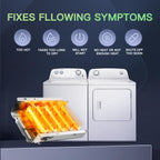 2026 UPGRADE 279838 Dryer Heating Element for Whirlpool Kenmore Roper Maytag Amana Admiral Dryer Heating Element Part Thermostat Thermal Fuse medx655dw1 500 600 70 80 Series Model 110 Dryer Part