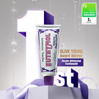 Euthymol Purple Whitening Toothpaste (3.7 fl oz) – for Yellow & Sensitive Teeth | Violet Tone-Up Formula, Instantly Brightens, 24H Stain Defense, Long-Lasting Fresh Breath