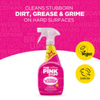 Stardrops - The Pink Stuff - Miracle Cleaning Ultimate Bundle – Paste, Multi-Purpose Spray, Bathroom Foam Spray, and Cream Cleaner – Ideal for Kitchens, Bathrooms, Outdoors, and More