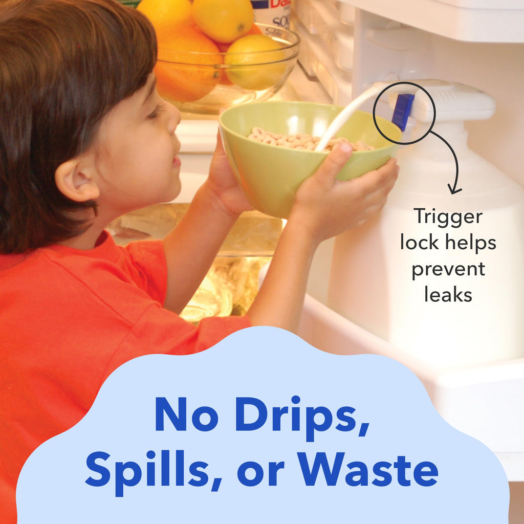 Magic Tap Automatic Drink Dispenser for Fridge, White, 3 Pack, No Spill