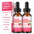 Magnesium Glycinate Liquid, High Potency Magnesium Glycinate, Citrate, Sugar Free Vegan Non-GMO Complex Supplement Promotes Nerv,Relaxation,Muscle,Sleep Support*