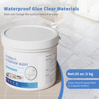 Xmntdo Invisible Waterproof Agent Transparent Repairing Leak Waterproof Adhesive for Roofs, Walls, Bathroom, Shower, Window Sills, Indoor & Outdoor Water Proof Coating 35 Oz