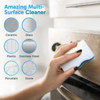 (25 Pack) Extra Durable Eraser Sponge – Extra Thick, Long Lasting Magic Melamine Cleaning Sponges in Bulk – Foam Pads for Walls, Kitchen, Bathroom, Floor & Baseboard Cleaner