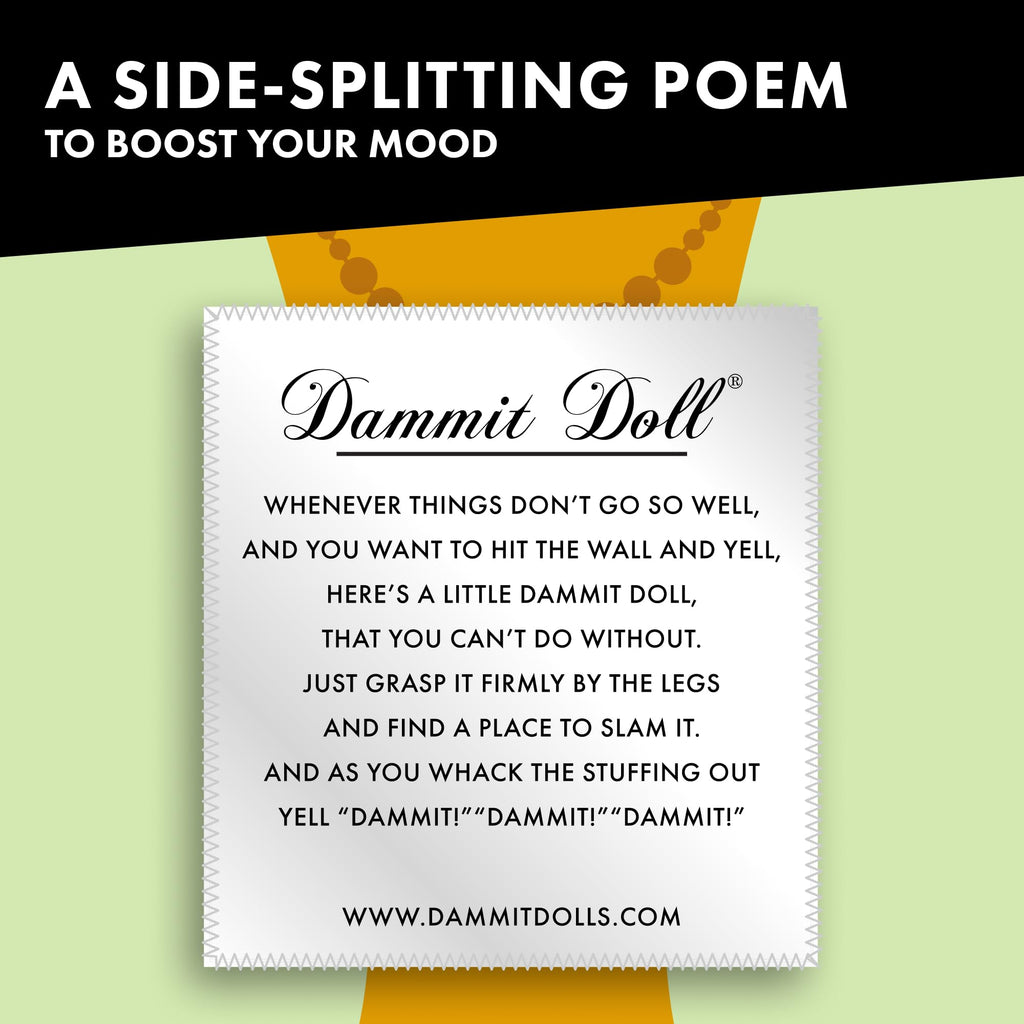 Dammit Doll - Limited Edition - Dammit Iris Awditor Doll - Stress Relief, Gag Gift