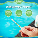 Rx Clear Mega Shock | 73% Calcium Hypochlorite | Kills Algae in Swimming Pools | Works As Pool Sanitizer Clarifier and Algicide | One Pound Bags | 12 Pack