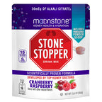 Moonstone Stone Stopper Drink Mix, Cranberry Raspberry, Kidney Stone Prevention, Calcium Oxalate Protector, Developed by Urologists to Improve Hydration and Support Kidney Health, 30 Day Supply