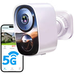 2026 Upgraded 2K Security Cameras Wireless Outdoor, Free Cloud Storage, 1-6 Months Battery Life, Waterproof, 2-Way Talk, AI Motion Detection Spotlight Siren Alarm Cameras for Home Security