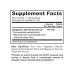NusaPure Jiaogulan Capsules, 450 mg, 180 Veg Capsules (Non-GMO, Vegan)