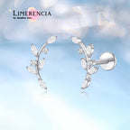 limerencia ASTM F136 Threadless Push in Titanium Earrings,Hypoallergenic Flat Back Cubic Zirconia 18G 6mm 8mm Body Piercing Studs for Cartilage Helix Tragus Conch(a pair)