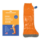 DryCorp Waterproof Vacuum Sealed Full Leg Cast Cover, Medium, Blue (FL-16)