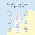 Littley Toy & Surface Cleaner | 16 oz | Alcohol-Free HOCl Spray for Baby Toys & High-Touch Surfaces | Fragrance-Free Formula | Gentle Cleaning for Everyday Messes