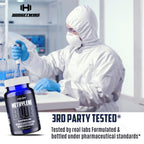 DAMN GOOD The Hodge Twins Ultra Methylene Blue Capsules - Pharmaceutical Grade Supplement - 10mg USP Grade - Vitamin C, for Brain Health, Focus, Energy
