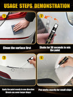(1J7) Atomic Silver Touch Up Paint Compatible with Lexus, Exact Match Car Paint Pen Automotive Scratch Repair Remover Kit Quick & Easy Solution for Vehicle Chips and Nicks