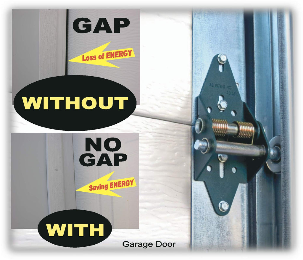 Energy Saving Garage Door Hinge - 4 Panel Doors Up to 12', MFG# R4416-40