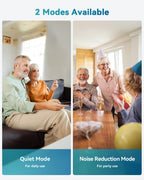 Hearing Aids for Seniors, Rechargeable OTC Hearing Aids with Noise Reduction, Providing Clear Sound Quality and Comfortable Wearing for Adults Hearing Loss, Invisible In-Ear Design, Auto On/Off (Light Gray)