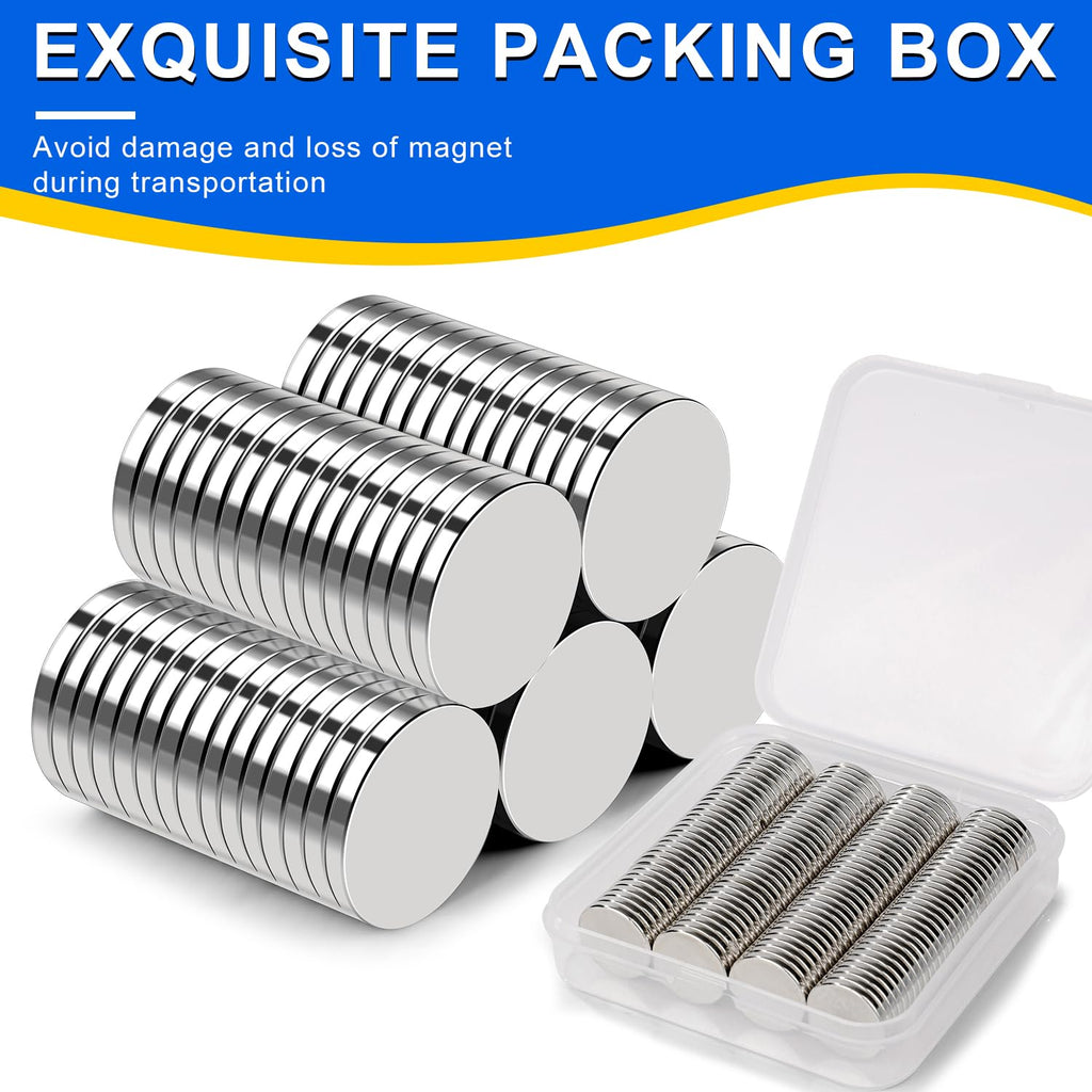 BEST CHOICE MAGNETS Small Magnets, 70 Pack Refrigerator Magnets 15x2mm
