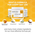 Super Natural Goods Manuka Honey Cream (16oz) – Hydrating Lotion for All Skin Types Suitable for Kids and Adults | Moisturizing Body Cream with Real Manuka Honey Aloe Vera Juice and Cocoa Butter