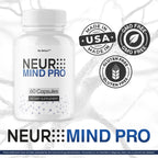 (3 Pack) NeuroMind Pro - Official Neuro Mind Pro Capsules Advanced Formula with All Natural Ingredients, NeuroMindPro Original Brain Health Pills Support for Wellness, 180 Capsules for 3 Months