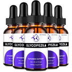 Glycopezil Drops, Official Glycopezil Blood Support Supplement Droppers - Maximum Strength, All Natural Healthy Circulation and Stable Levels, Advanced Glycopezil Health Support Reviews (5 Pack)