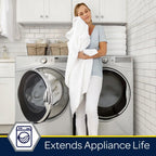 (3 Pack) - 40lb bags, Clean and Protect Water Softener Salt. Extends appliance Life; Reduces Hard Water Build Up
