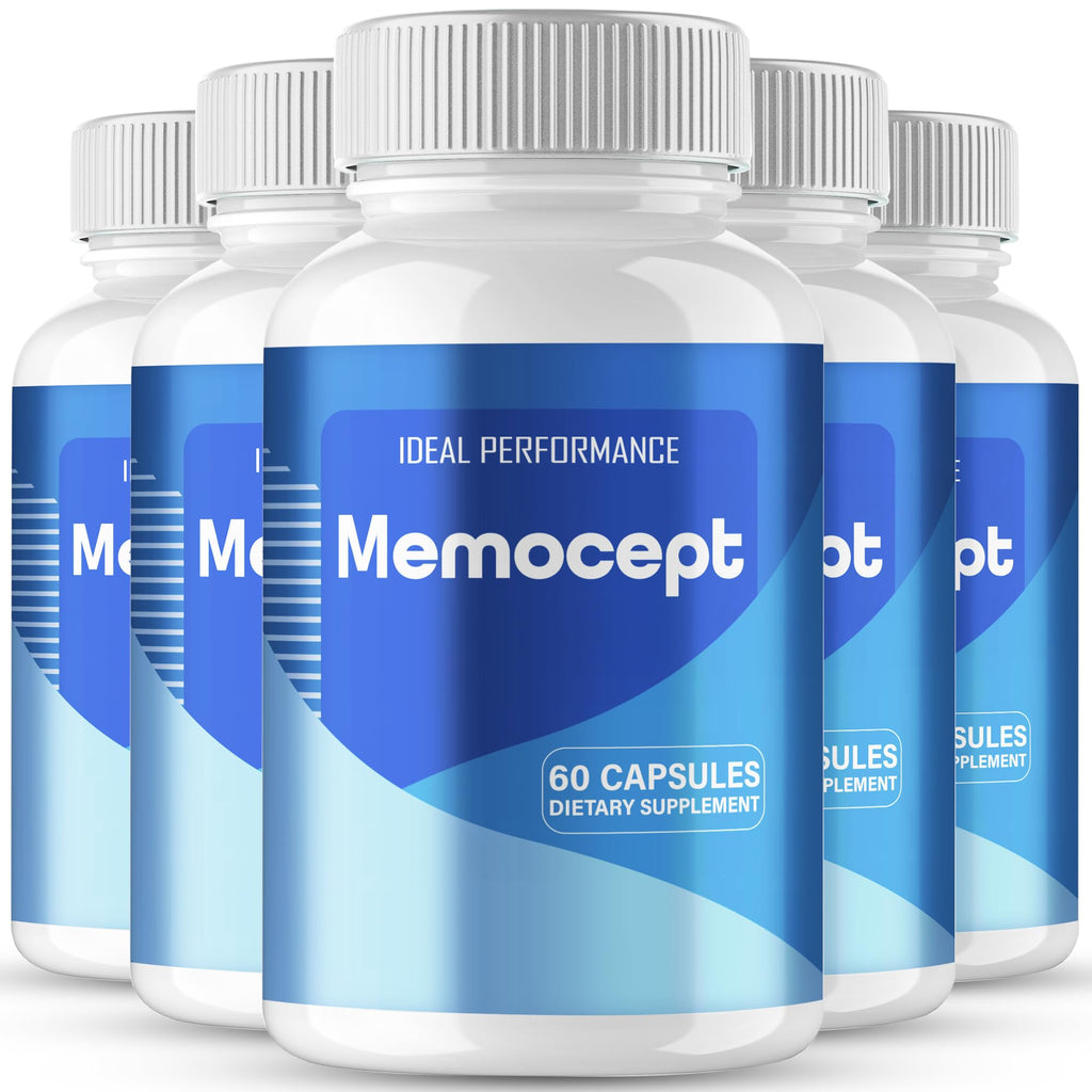 IDEAL PERFORMANCE Memocept Capsules, Memocept Pills Reviews (5 Pack)