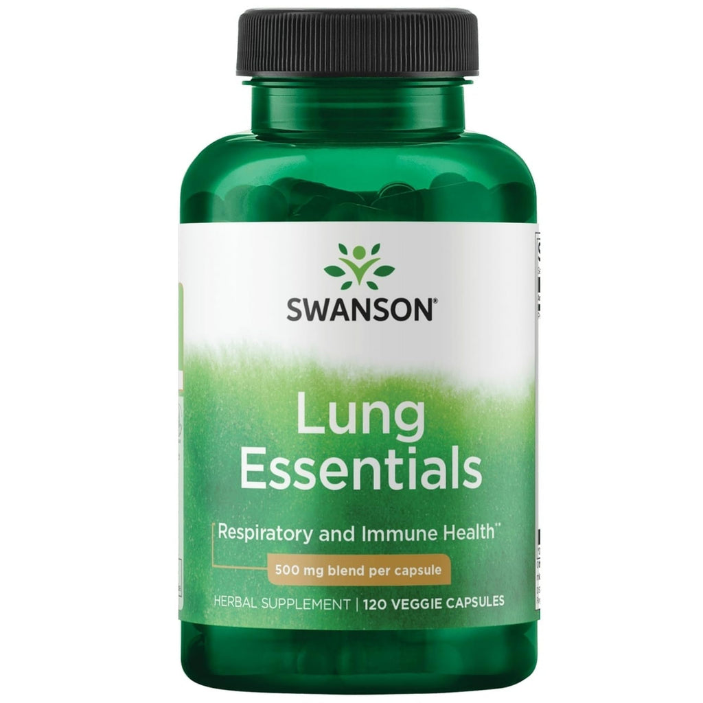 Swanson Lung Essentials 120 Veg Capsules