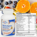 Cardiotabs Multivitamin - Heart and Immunity Supplements for Men & Women, Multivitamin for Men & Women, with Minerals B-Vitamin Complex, Vitamins A, C, E, K and 2000 IU Vitamin D3, 120-Count Bottle