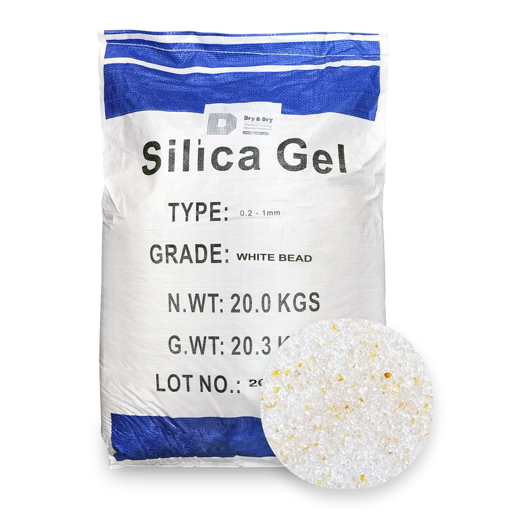 Dry & Dry (Net 44 LBS) Premium Silica Gel Flower Drying Desiccant - Flower Drying Silica Gel Desiccant(1 Sack of 44 LBS Silica Gel) Silica Gel for Drying Flowers