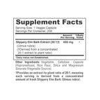 NusaPure Slippery Elm Bark Capsules, 450 mg, 200 Veg Capsules (Non-GMO, Vegan)
