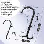 Ranarose Deep Tissue Back & Neck Massager for Body Muscle Pain Relief