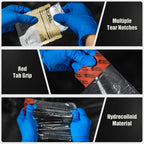 RHINO RESCUE Vented Chest Seal, IFAK Refill First Aid Supplies (6 Count)