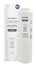 everydrop® Value by Whirlpool Ice and Water Refrigerator Filter 4, EVFILTER4, Single-Pack