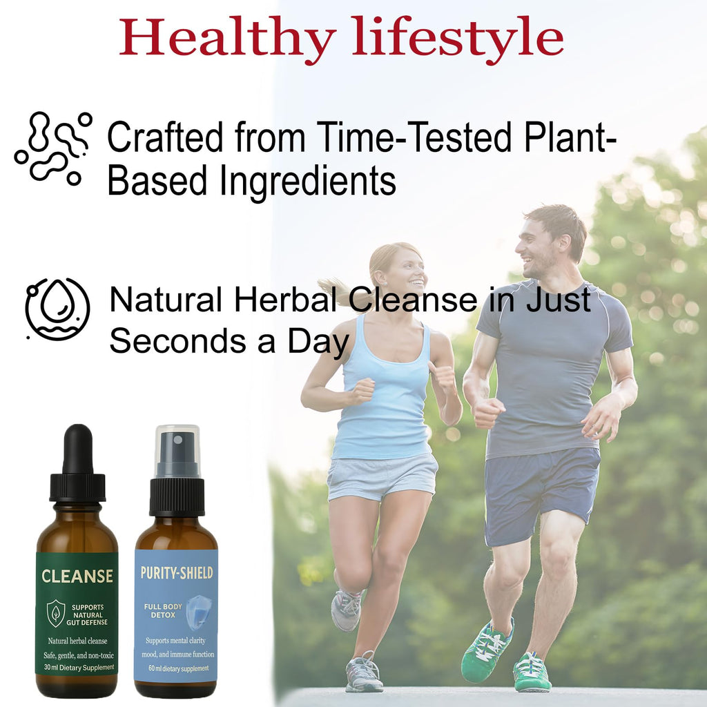 Nitidissima Gut Cleanse, Purity Shield, Gut and Colon Support, Non-GMO for Women & Men, Black Walnut Hull, Wormwood, Ginger (1)