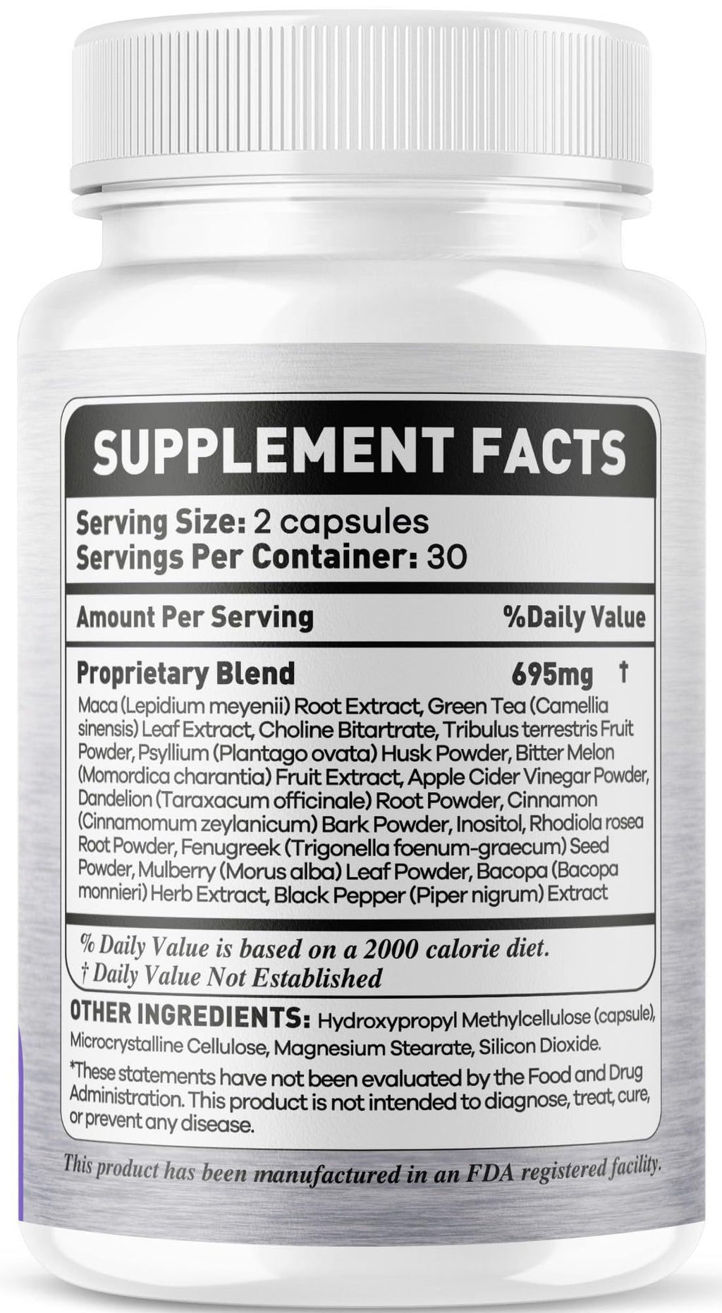 Balance Blends Capsules - Official BalanceBlends Pills Advanced Premium Formula Support Maximum Strength, All Natural Ingredients for Overall Health & Wellness, 60 Capsules for 1 Month