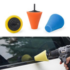 Unicaravan Aluminum Wheel Polishing Kit for Drill Buffing Wheel for Car Motorcycle Wheel Rim Manifold Polishing for Stainless Steel Chrome Wood Plastic Ceramic Glass Woods Machine Jewelry etc 31PCS