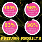 Rida Hair Research Institute Batana Oil Shampoo & Conditioner Set for Hair Growth Lightening Thinning Hair for Men and Women
