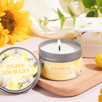 Birthday Gifts for Women, Relaxing Spa Gift Baskets for Women, Warm Vanilla Self Care Package Gifts, Mother's Day Bath and Body Inspirational Gift Set for Mom, Her, Wife, Best Friend, Sister, Coworker