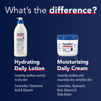 Aquaphor Moisturizing Face and Body Cream with Hyaluronic Acid, 16 OZ