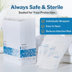 McKesson Sterile ABD Pads 8 x 10 in [24 Count] – Abdominal Pads for Wound Care, Non Stick Gauze Dressing, Surgical Absorbent Pad for Drainage and Post-Op Use