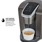 Keurig K-Elite Single Serve K-Cup Pod Coffee Maker, Brushed Slate