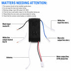 uaelua Universal Ceiling Fan Remote Control Kit Replacement, 6-Speed & Timing, Remote Replacement for 24V DC Ceiling Fan Light