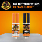 Gorilla Epoxy Ultimate, Waterproof, 10 Minute Set, Permanent Bond, Dries Black, 0.85oz Syringe (Pack of 6)