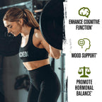 Jacked Factory Ashwagandha Gummies - KSM 66 Ashwagandha Gummies (600mg Per Serving) - Enhance Cognitive Function, Boost Mood, and Promote Hormonal Balance - 120 Gummies, Cherry Splash