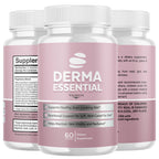 (3 Pack) DermaEssentials Capsules - Official Derma Essentials Supplement, Premium Formula, Natural Vitamins for Health & Wellness - 180 Capsules for 3 Months