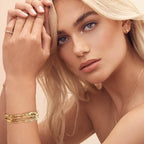 ENSKEFEN Gold Cuff Bracelets for Women Hammered Open Cuff Bangles Adjustable Gold Bracelets Irregular Bangle Bracelet
