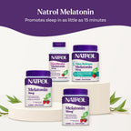 Natrol Melatonin Gummies, Sleep Support, 190 Strawberry-Flavored Adult Melatonin Gummies, 10 mg Sleep Aids for Adults